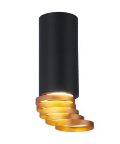 Потолочный светильник Elektrostandard DLN102 GU10 черный/золото a047747