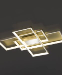 Потолочный светодиодный светильник Eurosvet 90177/3 сатин-никель