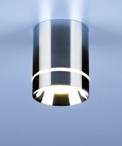 Потолочный светодиодный светильник Elektrostandard DLR021 9W 4200K хром a037521