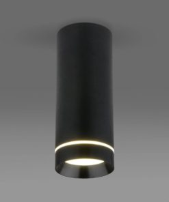 Потолочный светодиодный светильник Elektrostandard DLR022 12W 4200K черный матовый a037518