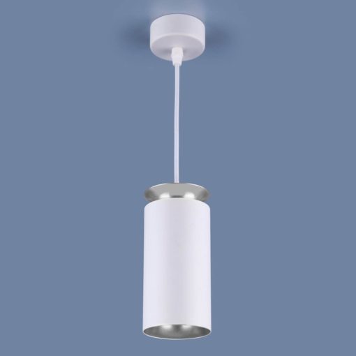 Подвесной светодиодный светильник Elektrostandard DLS021 9+4W 4200К белый матовый/серебро a045502