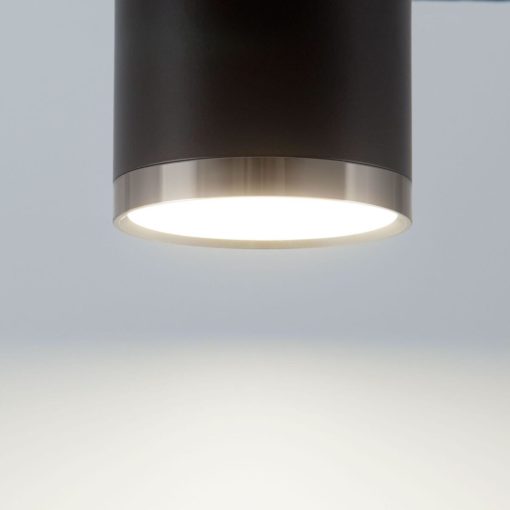 Потолочный светодиодный светильник Elektrostandard DLR024 6W 4200K черный матовый a039018