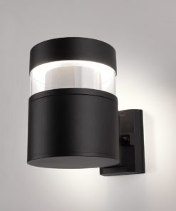 Уличный настенный светодиодный светильник Elektrostandard 1530 Techno Led чёрный a052244