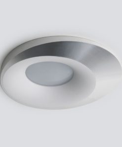 Встраиваемый светильник Elektrostandard 124 MR16 белый/серебро a053357
