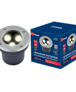 Ландшафтный светодиодный светильник Uniel ULU-B10A-3W/2700K IP67 Grey UL-00006820