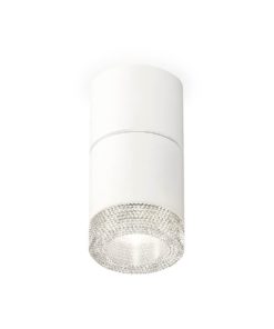 Комплект встраиваемого светильника Ambrella light XS7401162 SWH/CL белый песок/прозрачный MR16 GU5.3 (C7401, A2070, C7401, N7191)