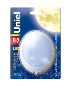 Настенный светодиодный светильник Uniel DTL-303-Круг/White/3Led/0,5W 02742