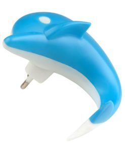 Настенный светодиодный светильник Uniel DTL-301-Дельфин/Blue/4LED/0,5W 10313