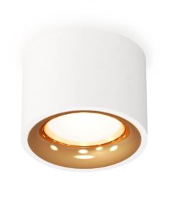 Комплект накладного светильника Ambrella light XS7510024 SWH/PYG белый песок/золото желтое полированное (C7510, N7014)