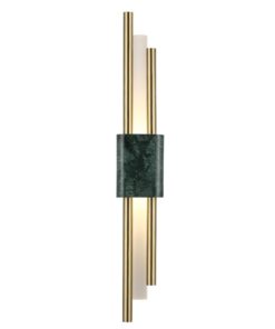 Настенный светодиодный светильник Crystal Lux CARTA AP6W LED GREEN/BRASS