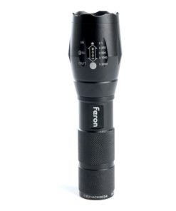Ручной светодиодный фонарь Feron TH2400 аккумуляторный 137х40 250 лм 41682