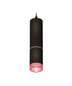 Комплект подвесного светильника Ambrella light Techno Spot XP6313030 SBK/PI черный песок/розовый (A2302, C6343, A2063, C6313, N6152)