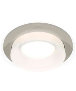 Комплект встраиваемого светильника Ambrella light Techno Spot XC7623041 SGR/FR серый песок/белый матовый  (C7623, N7165)