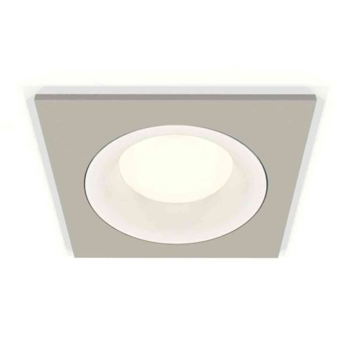 Комплект встраиваемого светильника Ambrella light Techno Spot XC7633001 SGR/SWH серый песок/белый песок (C7633, N7010)