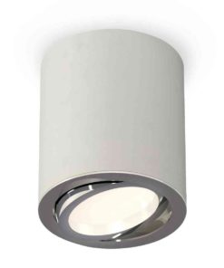 Комплект накладного светильника Ambrella light Techno Spot XS7423021 SGR/PSL серый песок/серебро полированное (C7423, N7003)