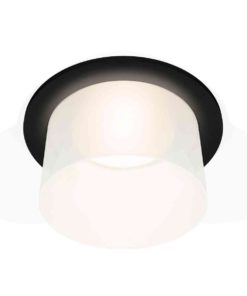 Комплект встраиваемого светильника Ambrella light Techno Spot XC7622045 SBK/FR черный песок/белый матовый (C7622, N7170)