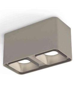Комплект накладного светильника Ambrella light Techno Spot XS7852003 SGR/SSL серый песок/серебро песок (C7852, N7703)