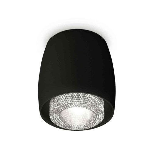 Комплект накладного светильника Ambrella light Techno Spot XS1142020 SBK/CL черный песок/прозрачный (C1142, N7191)