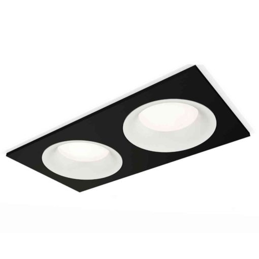 Комплект встраиваемого светильника Ambrella light Techno Spot XC7636001 SBK/SWH черный песок/белый песок (C7636, N7010)