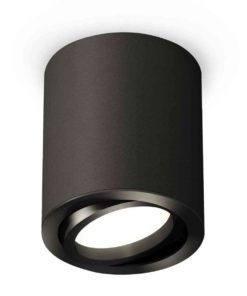Комплект накладного светильника Ambrella light Techno Spot XS7422001 SBK/PBK черный песок/черный матовый (C7422, N7002)