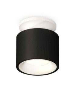 Комплект накладного светильника Ambrella light Techno Spot XS7511041 SBK/SWH черный песок/белый песок (N7925, C7511, N7010)
