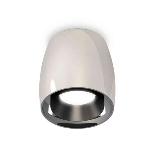 Комплект накладного светильника Ambrella light Techno Spot XS1143001 PSL/PBK серебро полированное/черный полированный (C1143, N7031)
