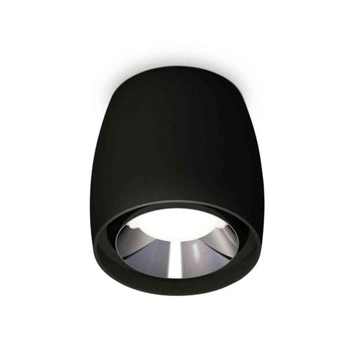 Комплект накладного светильника Ambrella light Techno Spot XS1142003 SBK/PSL черный песок/серебро полированное (C1142, N7032)