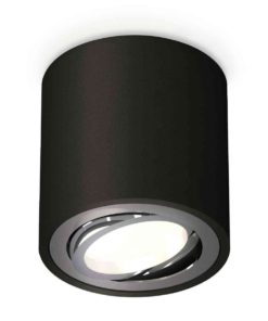 Комплект накладного светильника Ambrella light Techno Spot XS7532003 SBK/PSL черный песок/серебро полированное (C7532, N7003)