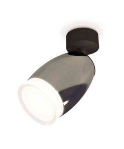 Комплект накладного светильника Ambrella light Techno Spot XM1123005 DCH/SBK/FR черный хром/черный песок/белый матовый (A2210, C1123, N7160)