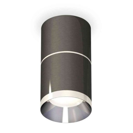 Комплект накладного светильника Ambrella light Techno Spot XS7403041 DCH/PSL черный хром/серебро полированное (C7403, A2070, C7403, N7032)