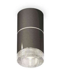 Комплект накладного светильника Ambrella light Techno Spot XS7403042 DCH/CL черный хром/прозрачный (C7403, A2070, C7403, N7191)