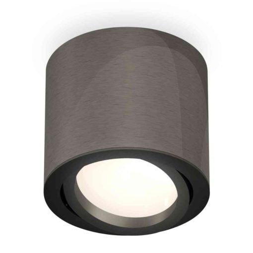 Комплект накладного светильника Ambrella light Techno Spot XS7403001 DCH/PBK черный хром/черный полированный (C7403, N7002)