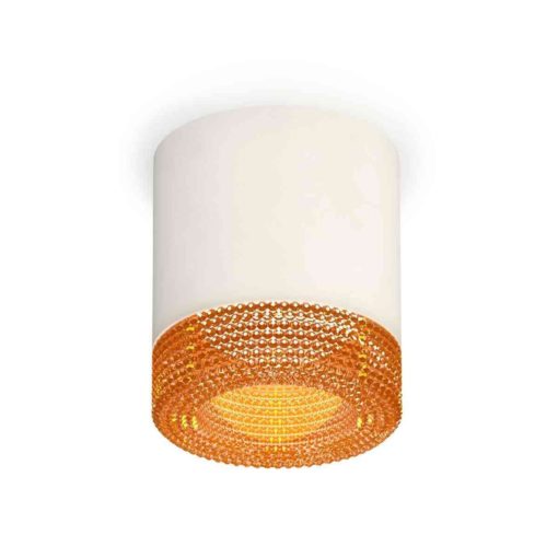 Комплект накладного светильника Ambrella light Techno Spot XS7401024 SWH/CF белый песок/кофе (C7401, N7195)