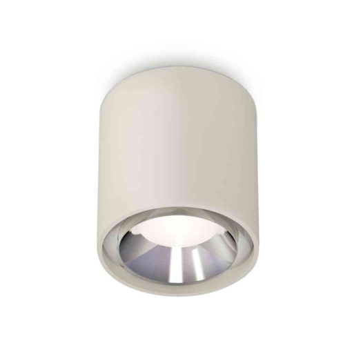 Комплект накладного светильника Ambrella light Techno Spot XS7724003 SGR/PSL серый песок/серебро полированное (C7724, N7032)
