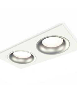 Комплект встраиваемого светильника Ambrella light Techno Spot XC7635004 SWH/MCH белый песок/хром матовый (C7635, N7013)