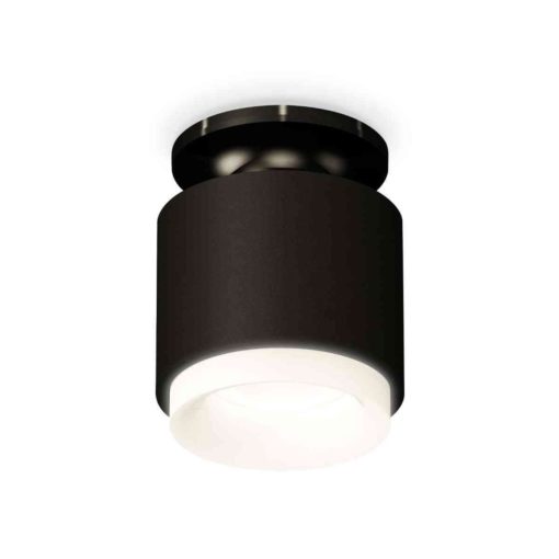 Комплект накладного светильника Ambrella light Techno Spot XS7511064 SBK/PBK/FR черный песок/черный полированный/белый матовый (N7926, C7511, N7165)