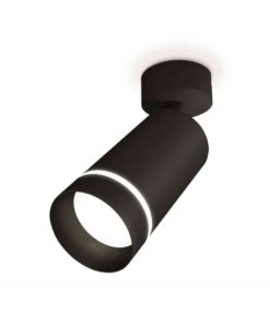 Комплект накладного светильника Ambrella light Techno Spot XM6323014 SBK/FR черный песок/белый матовый (A2210, C6323, N6229)