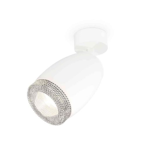 Комплект накладного светильника Ambrella light Techno Spot XM1122002 SWH/CL белый песок/прозрачный (A2202, C1122, N7191)