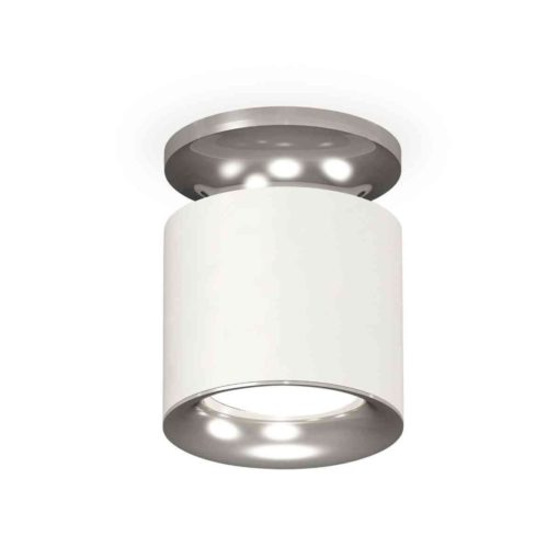 Комплект накладного светильника Ambrella light Techno Spot XS7401102 SWH/PSL белый песок/серебро полированное (N7927, C7401, N7012)