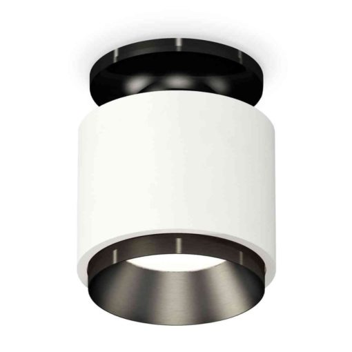 Комплект накладного светильника Ambrella light Techno Spot XS7510060 SWH/PBK белый песок/черный полированный (N7926, C7510, N7031)