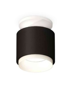 Комплект накладного светильника Ambrella light Techno Spot XS7511040 SBK/SWH черный песок/белый песок (N7925, C7511, N7030)