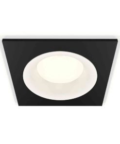 Комплект встраиваемого светильника Ambrella light Techno Spot XC7632001 SBK/SWH черный песок/белый песок (C7632, N7010)
