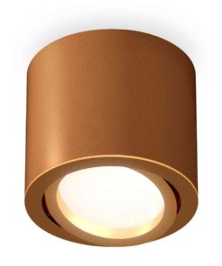 Комплект накладного светильника Ambrella light Techno Spot XS7404001 SCF/PYG кофе песок/золото желтое полированное (C7404, N7004)