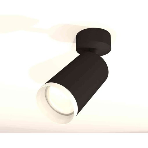Комплект накладного светильника Ambrella light Techno Spot XM6323010 SBK/FR черный песок/белый матовый (A2210, C6323, N6246)