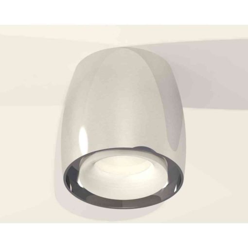 Комплект накладного светильника Ambrella light Techno Spot XS1143020 PSL/FR серебро полированное/белы матовый (C1143, N7165)
