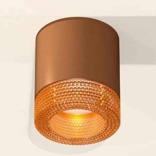 Комплект накладного светильника Ambrella light Techno Spot XS7404031 SCF/CF кофе песок/кофе (C7404, N7195)