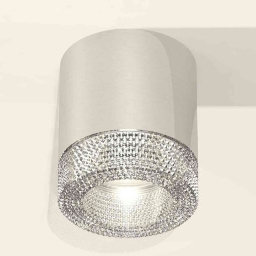 Комплект накладного светильника Ambrella light Techno Spot XS7405004 PSL/CL серебро полированное/прозрачный (C7405, N7191)
