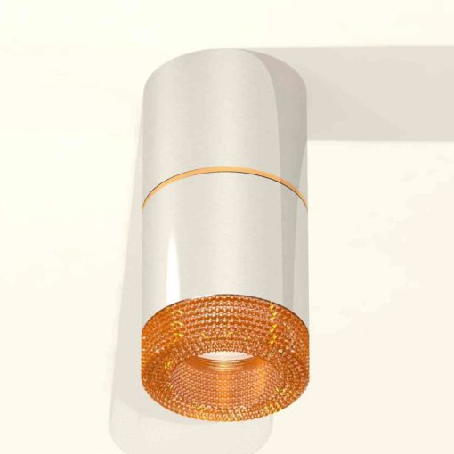 Комплект накладного светильника Ambrella light Techno Spot XS7405062 PSL/CF серебро полированное/кофе (C7405, A2072, C7405, N7195)