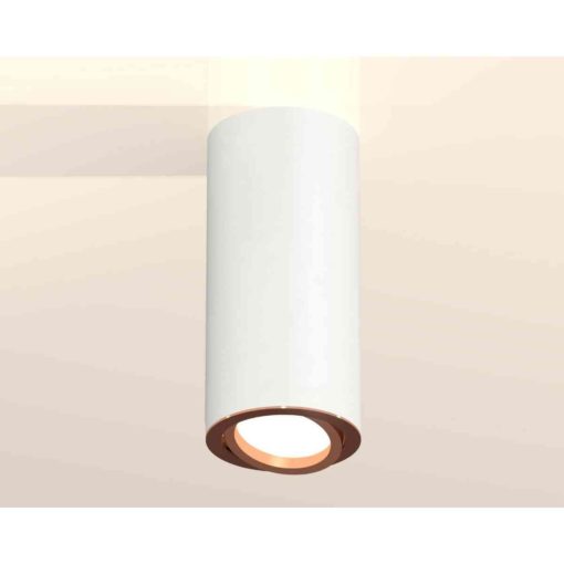 Комплект накладного светильника Ambrella light Techno Spot XS7442005 SWH/PPG белый песок/золото розовое полированное (C7442, N7005)