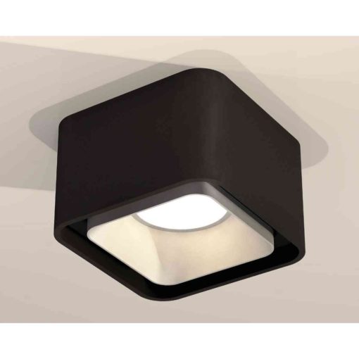 Комплект накладного светильника Ambrella light Techno Spot XS7833003 SBK/SSL черный песок/серебро песок (C7833, N7703)